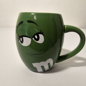 M&M's Green Character Mug 2016 Original Candy & Nuts Collectible